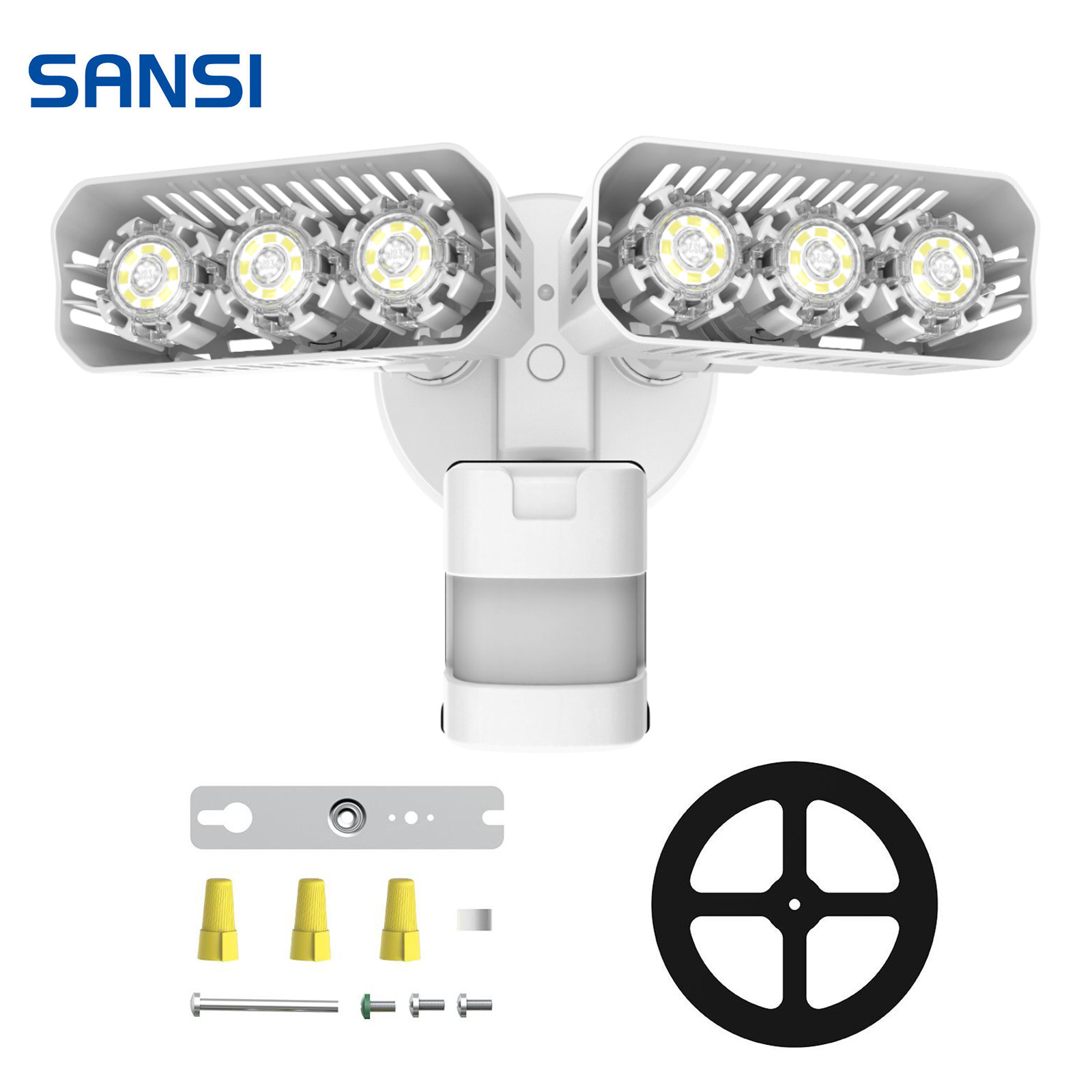 SANSI LED Motion Sensor 2700LM 27W Outdoor Security Light Bright Garden Garage gallery