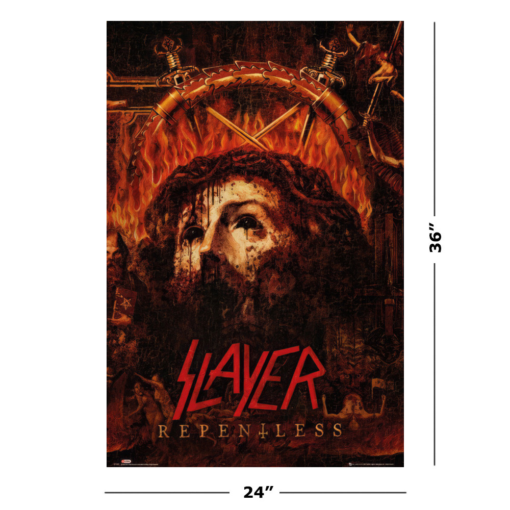 Slayer - Music Poster (Repentless - Album Cover) (Size: 24" x 36") gallery