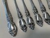ONEIDA LOUISIANA ORNATE ROSE Flatware 4 DINNER FORKS 2 KNIVES 3 SALAD FORKS 9PC gallery