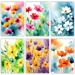 36 Floral Blank Note Cards With Envelopes – 4 x 6 inch All Occasion Greeting …