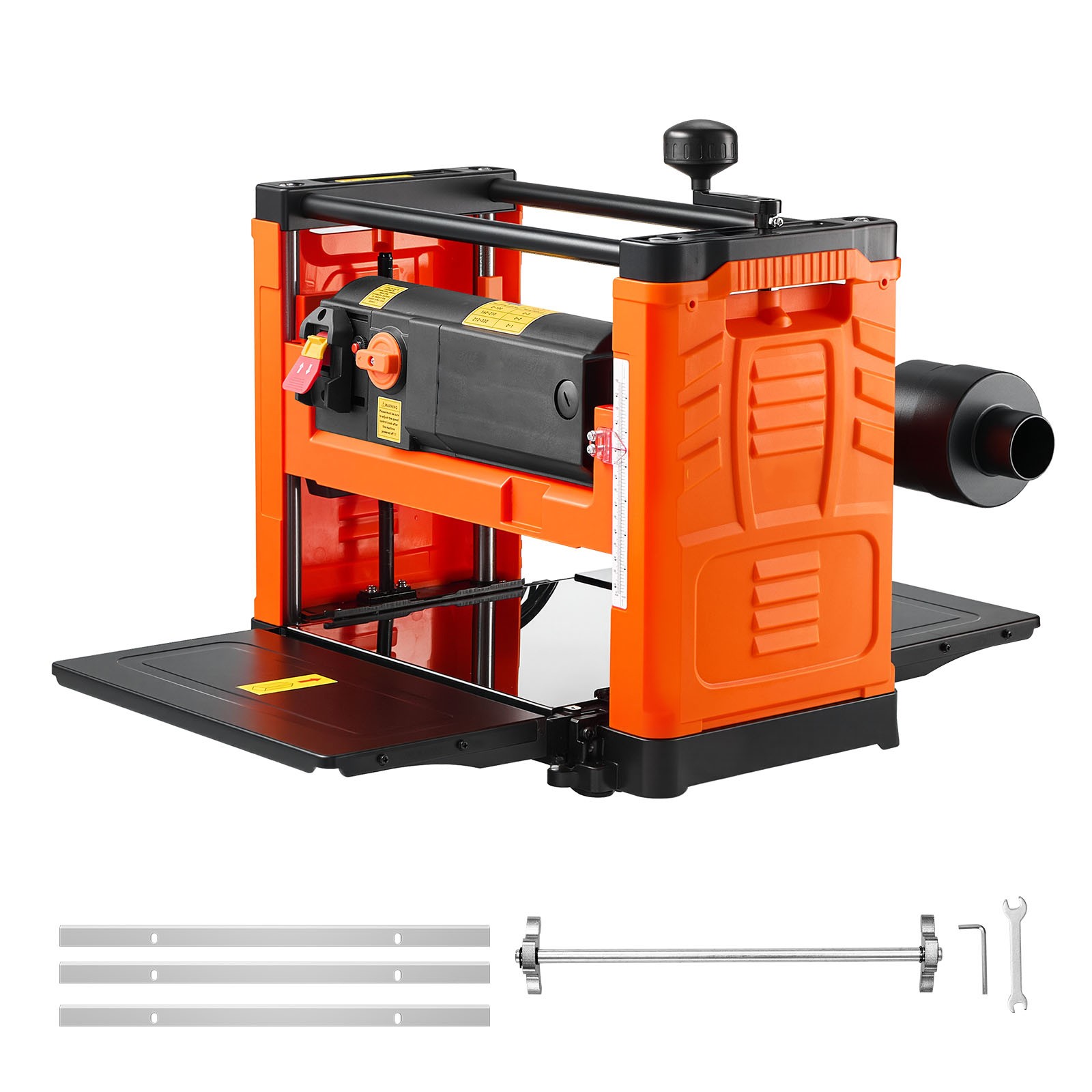 Uimoso 13-Inch Two-Speed Thickness Planer with Three Blades, 2000W Power gallery