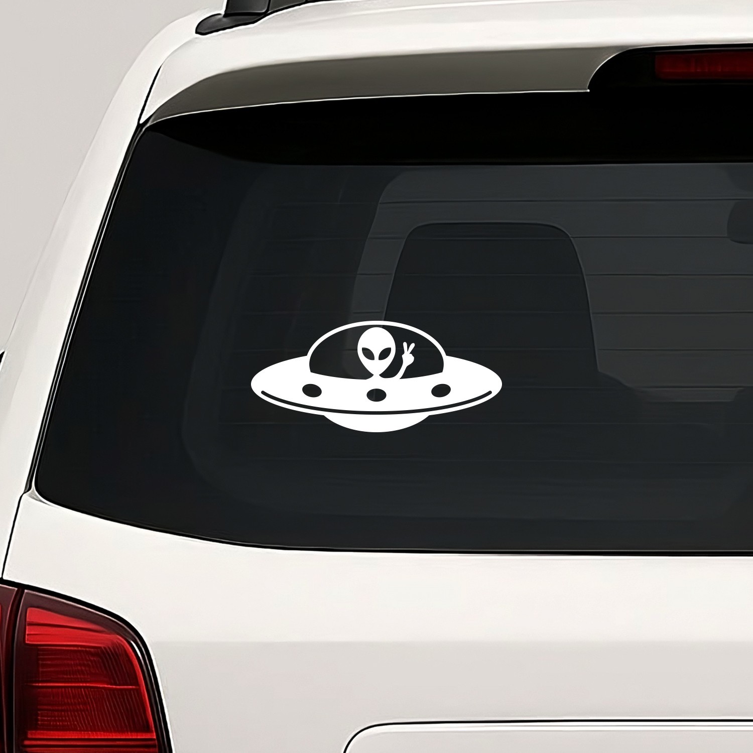 UFO Alien Vinyl Die Cut Decal Sticker - ET Extraterrestrial gallery