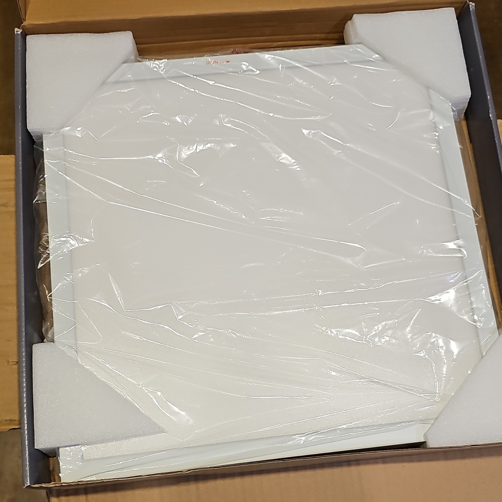 (Lot 5) Greenchoice 15" LED Low Profile Ceiling Light White Acrylic Dimmable gallery