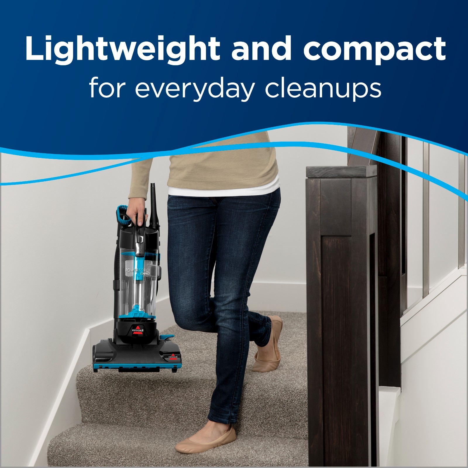 HOT SALE! BISSELL PowerForce Compact Bagless Vacuum Cleaner - Lightweight gallery