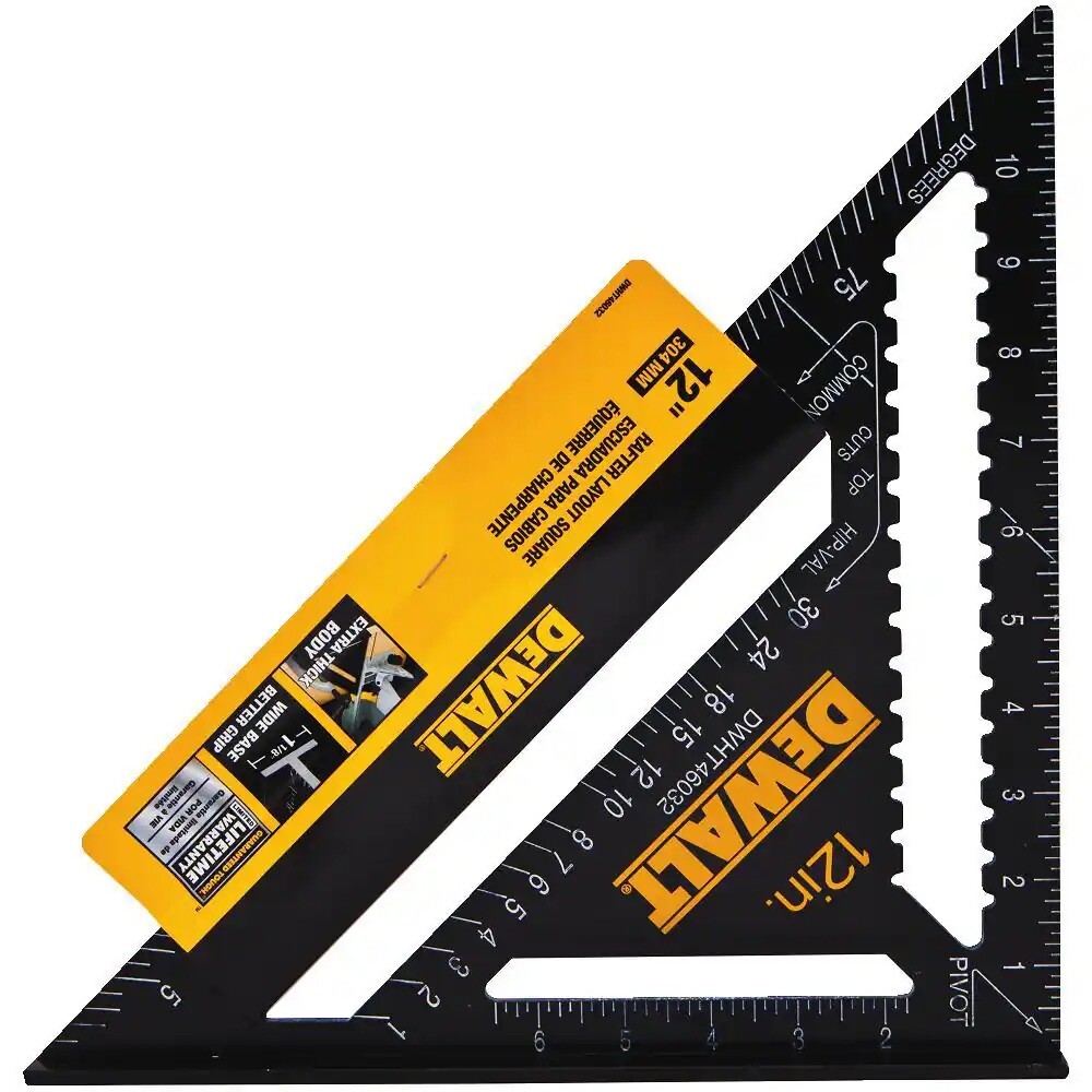 Dewalt 12-inch Premium Rafter Square gallery