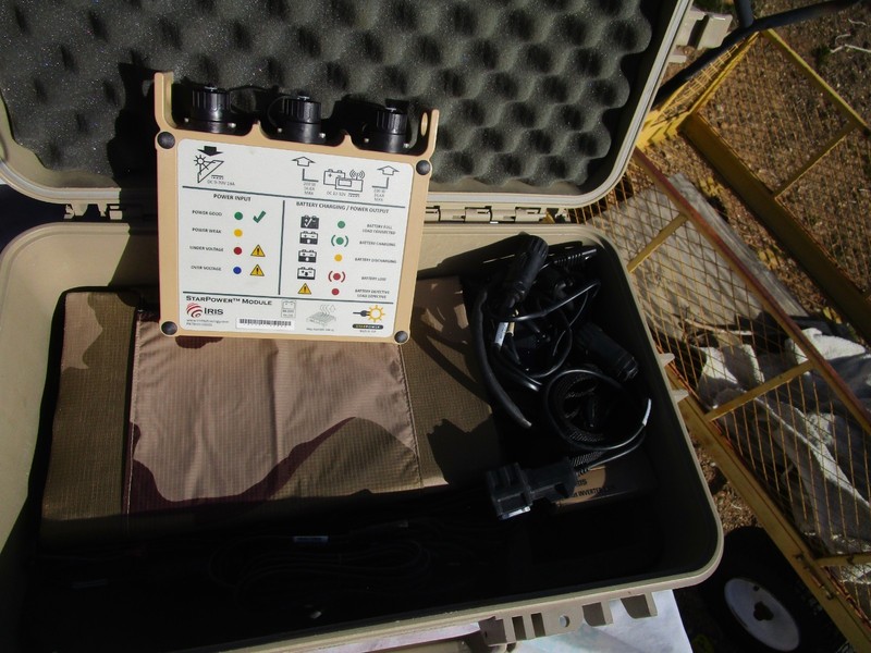 Iris Technology SPACES II Kit USMC Military Portable Solar Energy Field Power gallery
