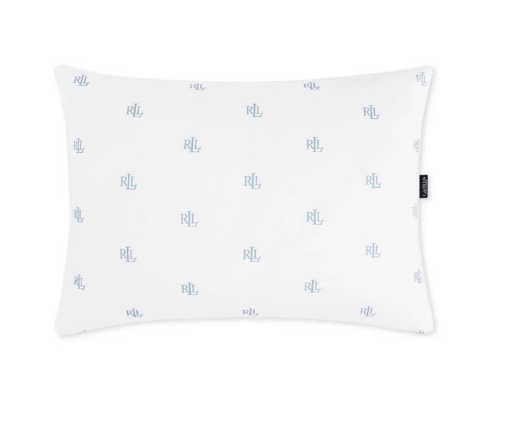 Lauren Ralph Lauren Logo Extra Firm Density Down Alternative Pillow, Standard gallery