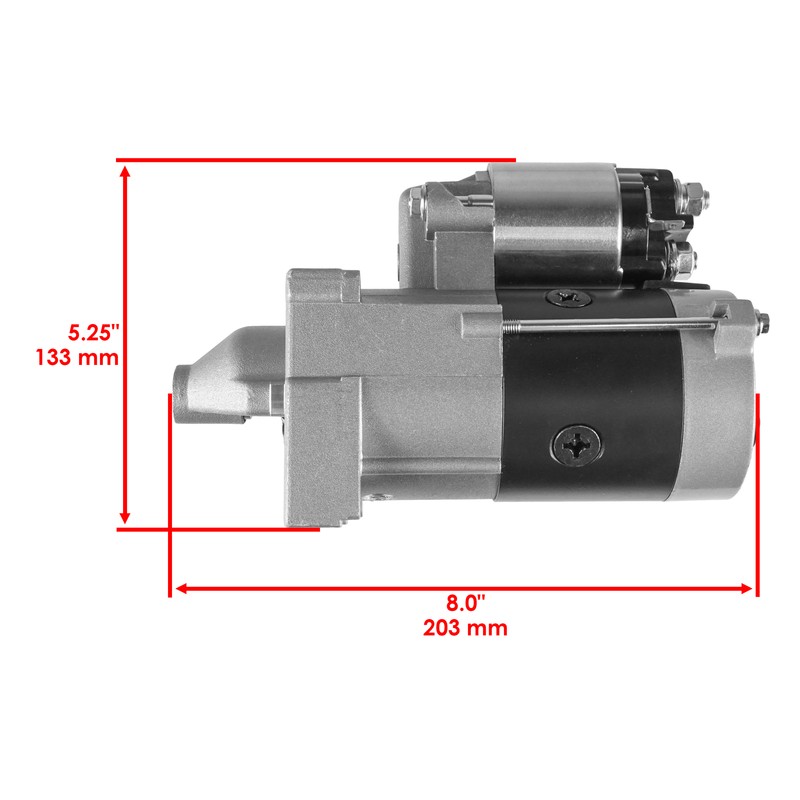 Caltric Starter For Briggs & Stratton 593486 797722 CW 12V 15 Teeth NEW gallery
