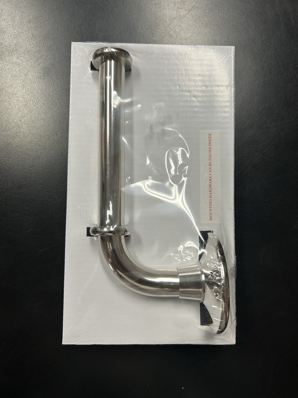 Restoration Hardware Sutton Tissue Toilet Paper Holder Polished Nickel Silver gallery