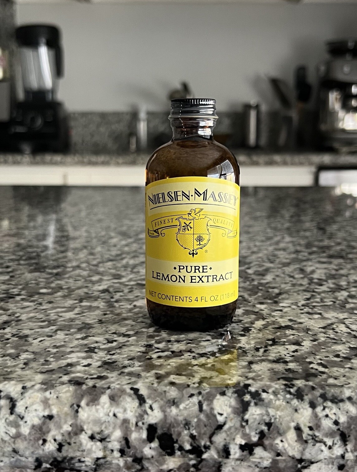 Pure Lemon Extract Nielsen Massey 4oz Premium Baking Cake Muffin Sealed gallery