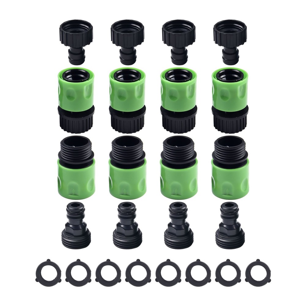 Convenient Water Hose Quick Connect Set Secure and Reliable Easy Installation