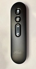 Hunter Fan – Replacement Handheld Ceiling Fan Remote Control – Black – K5579-01
