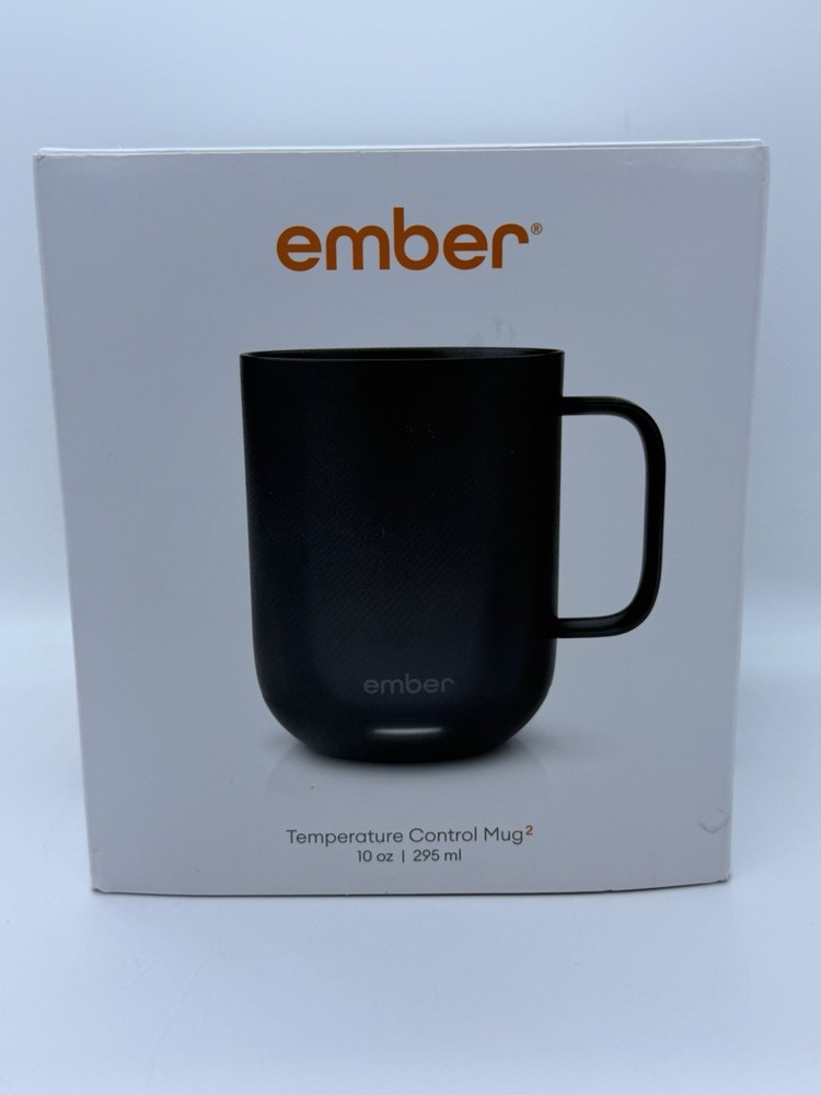 Ember Temperature Control Smart Home Office Mug2 10oz Black New Open Box E4