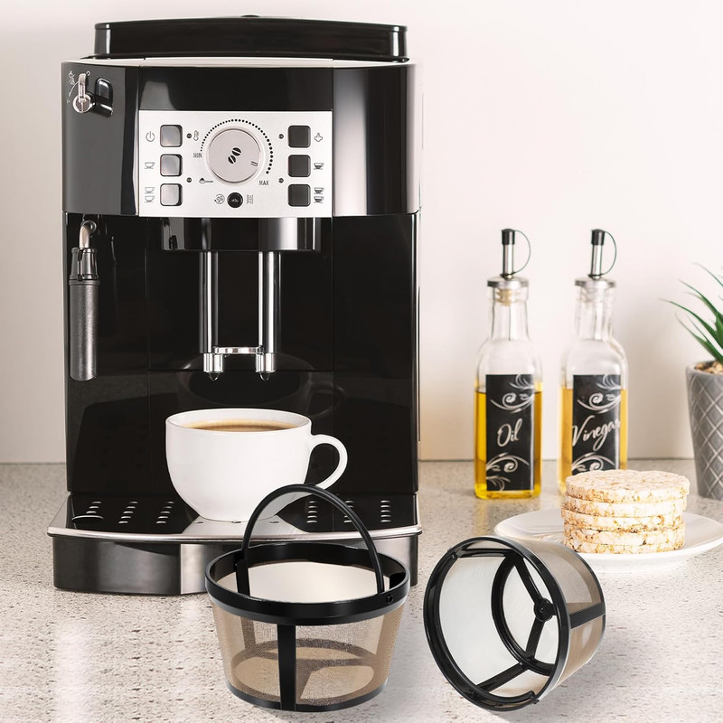 2PCS Reusable Coffee Filter Baskets – 4-5 Cup, Fits Mr. Coffee Makers gallery