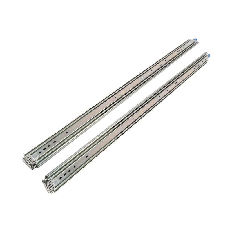 1 Pair Locking Drawer Slides 52 Inch Lock & Full Extension 500 lbs Load Capacity gallery
