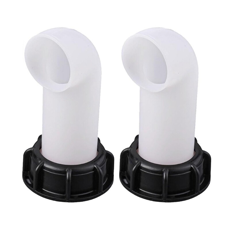 2Pcs IBC Tank Adapters Extension Drain Spouts Hose Water Tank Nozzle Tap Caps gallery