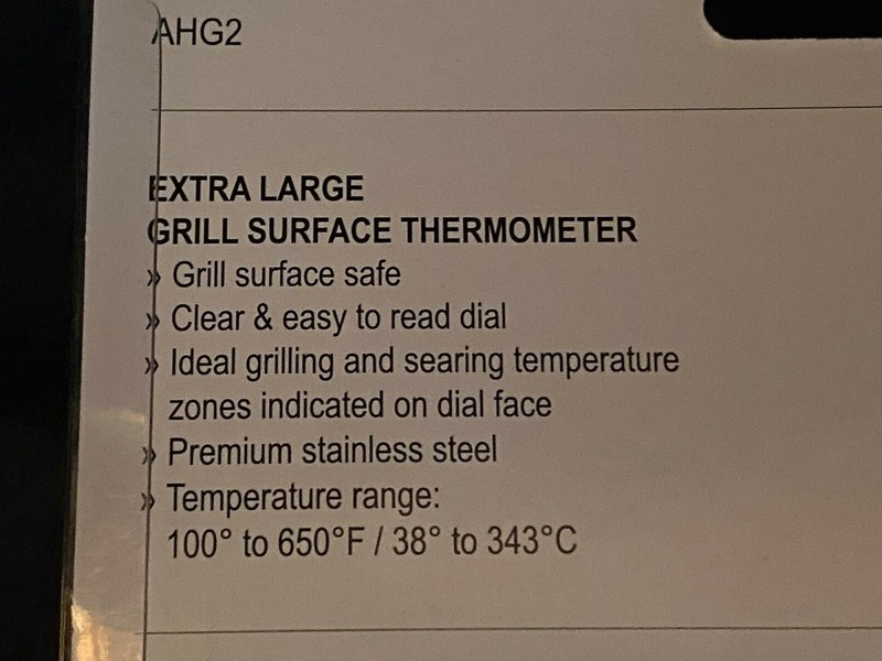 ESCALI - Brand New - Original Packaging - Extra Large Grill Surface Thermometer gallery