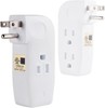 3 Outlet Wall Adapter, UL Listed 1875W/15Amps 3-Prong Grounded Vertical Outlet t gallery