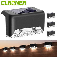 8 Pack New Solar Deck Lights Outdoor Waterproof LED Steps Lamps For Stairs Fence