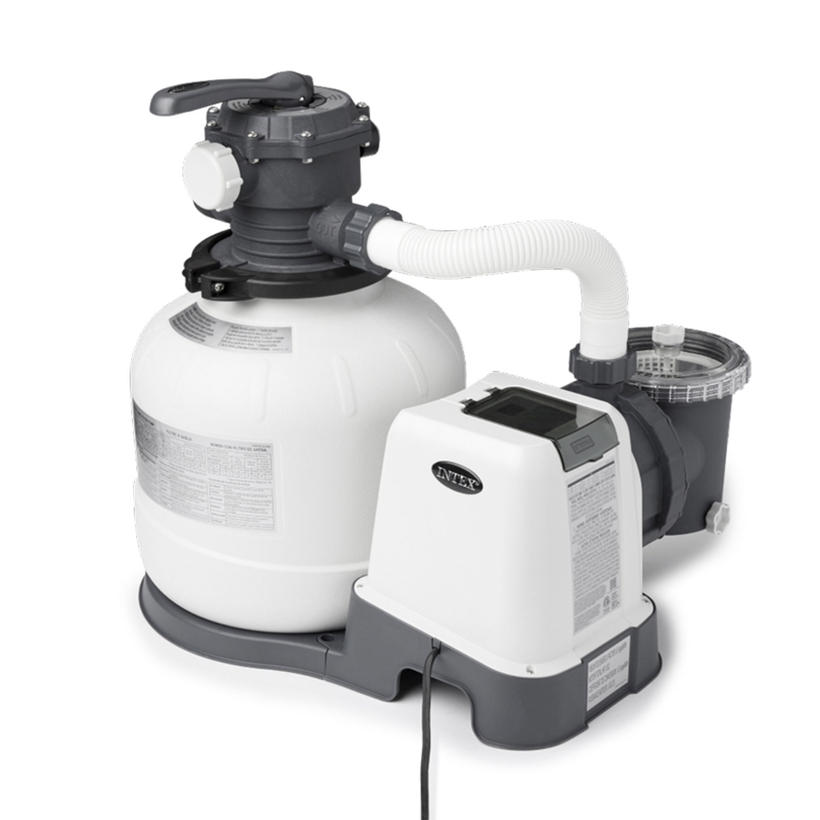 Intex 26647EG 2800 GPH Above Ground Pool Sand Filter Pump with Automatic Timer gallery