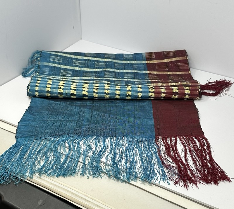 Multicolor Fringed Reversible Table Runner/Wall Hanging Unbranded A5 gallery