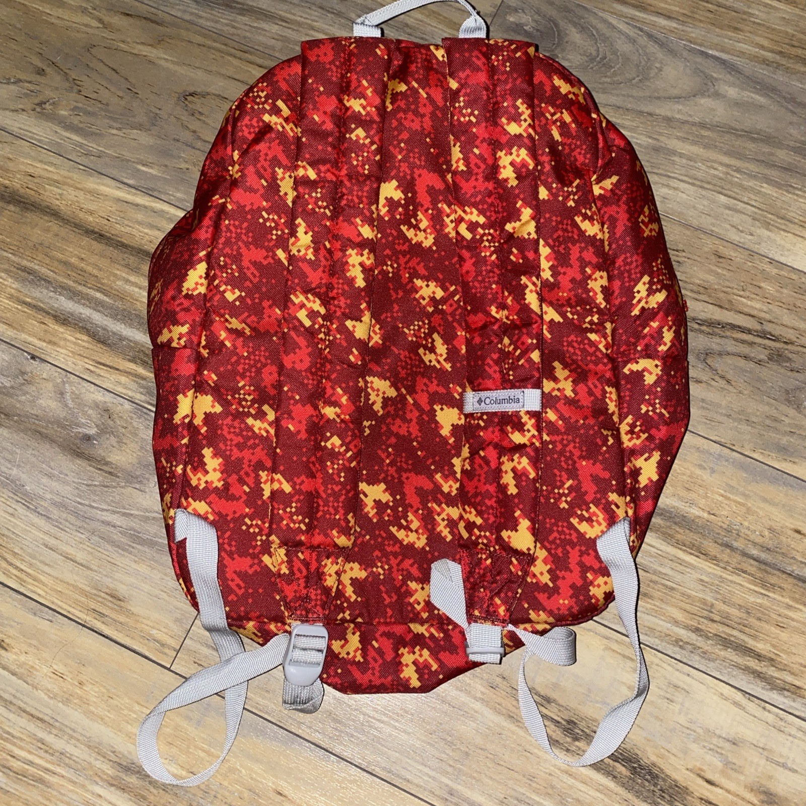 Columbia Lightweight Backpack Red Pixel Camo 5