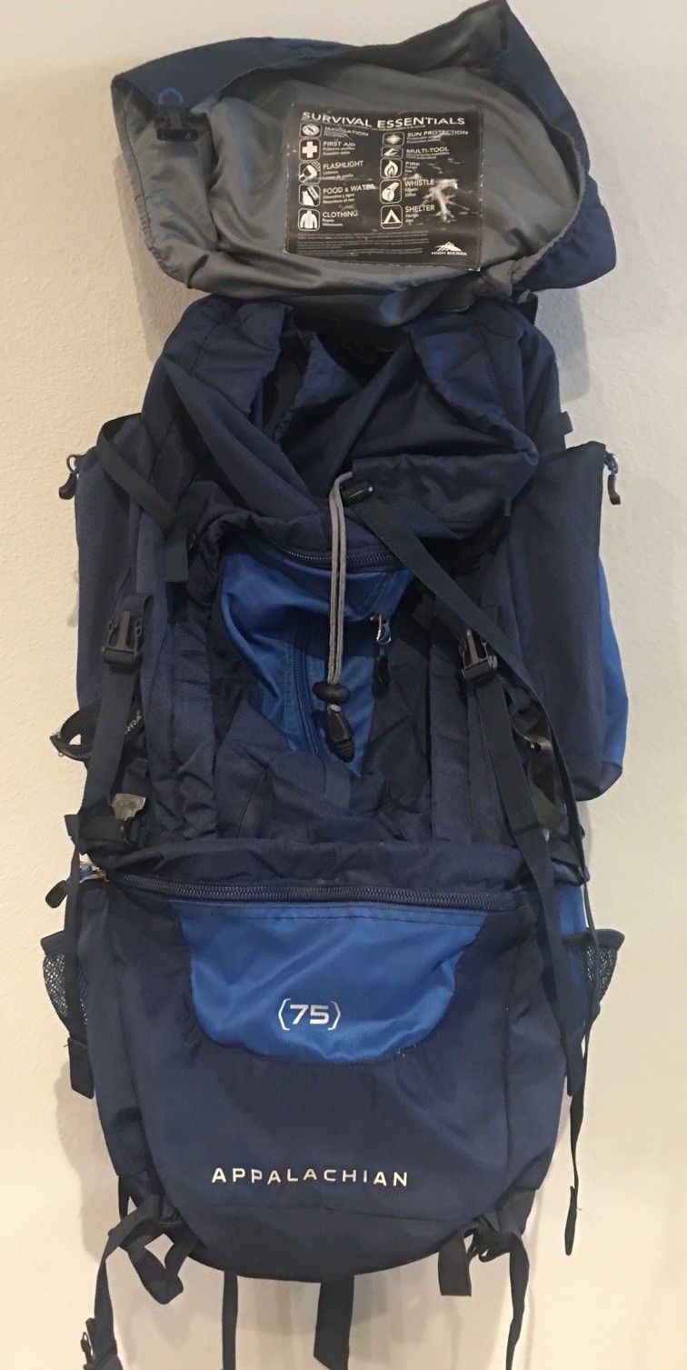 High Sierra Appalachian 75 Backpack Two Tone Blue  2
