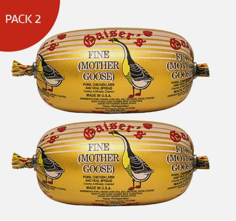 ❤️Pack 2❤️ Fine Mother Goose Liverwurst Gaiser's (270g x 2) $25.99 Free Shipping gallery