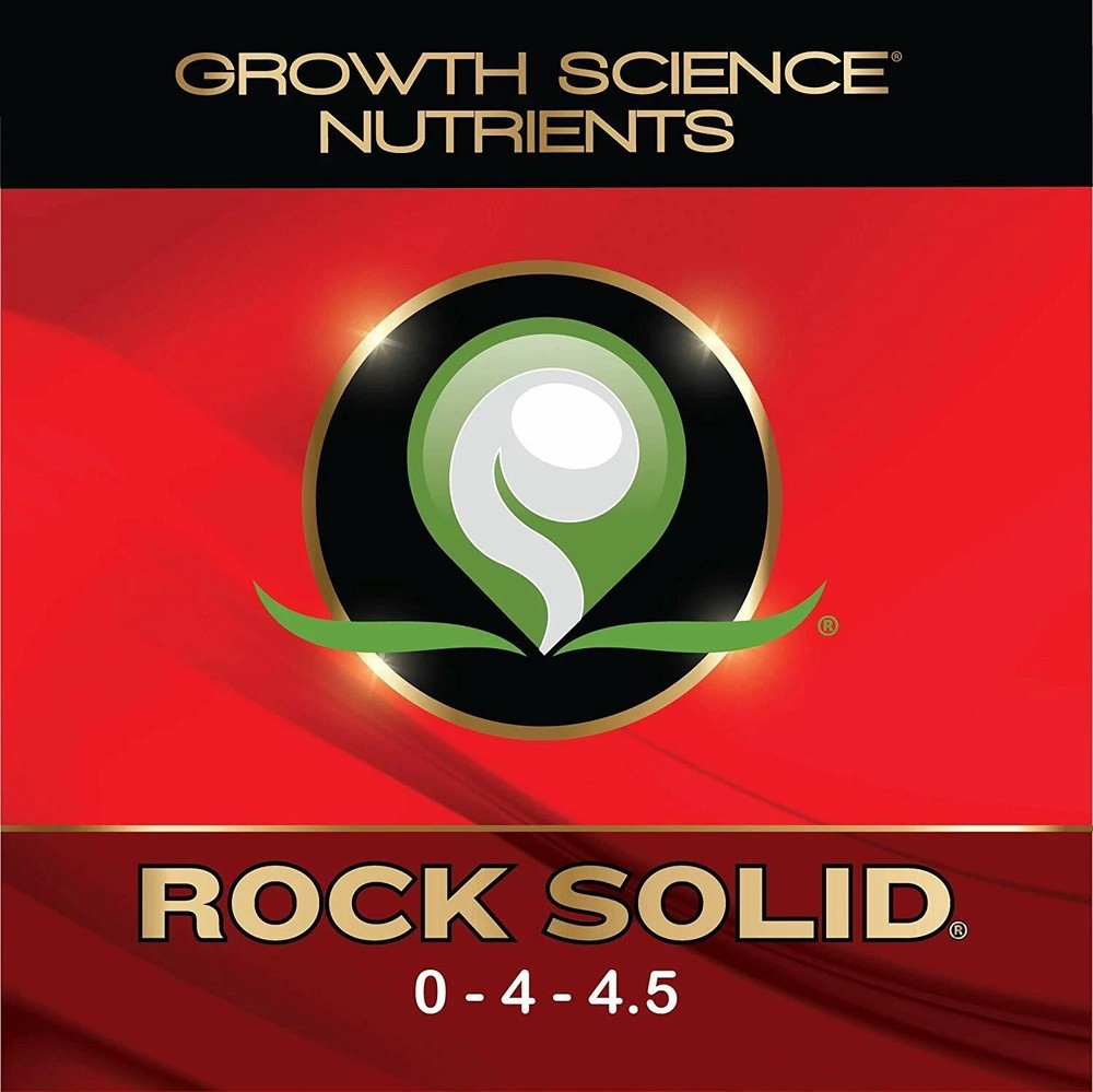 Growth Science Nutrients - Rock Solid (0-4-4.5) : Bloom Booster
