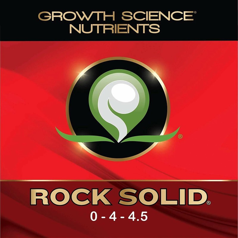 Growth Science Nutrients - Rock Solid (0-4-4.5) : Bloom Booster gallery
