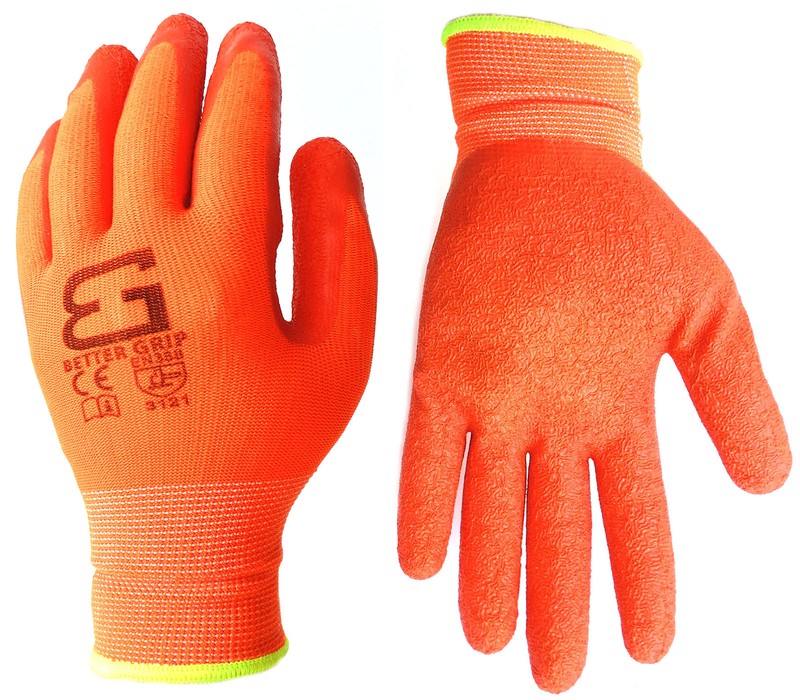 Better Grip Glove Textured Latex Coating Gripping Gloves, 6 -Pairs Pack-BGSCL gallery