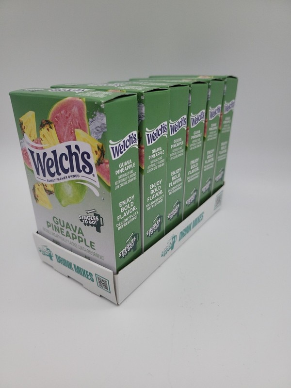 Welch's Guava Pineapple Zero Sugar Drink Mix 36 Sticks Singles To Go 2/28 gallery