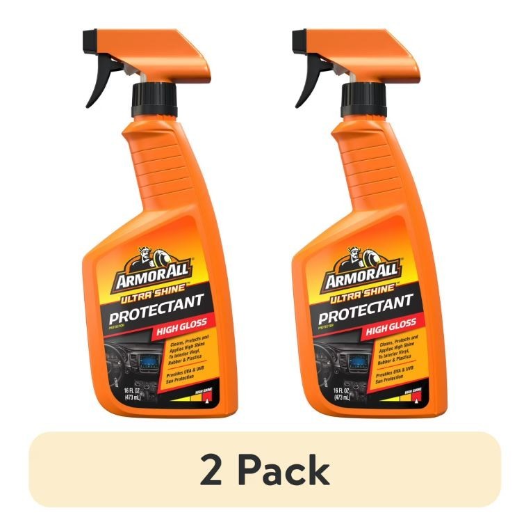 (2 pack) Armor All Ultra Shine Protectant Car Cleaning Spray - 16 fl oz gallery