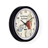 CafePress My Kitchen Unique Decorative 10" Wall Clock (868314976) gallery