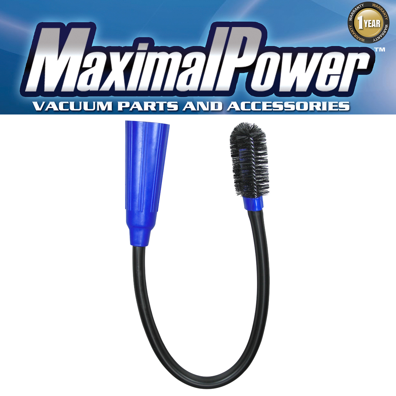 MaximalPower Universal Flexible Long Crevice Tool for Vacuum fit 1.1"-1.5" Host gallery