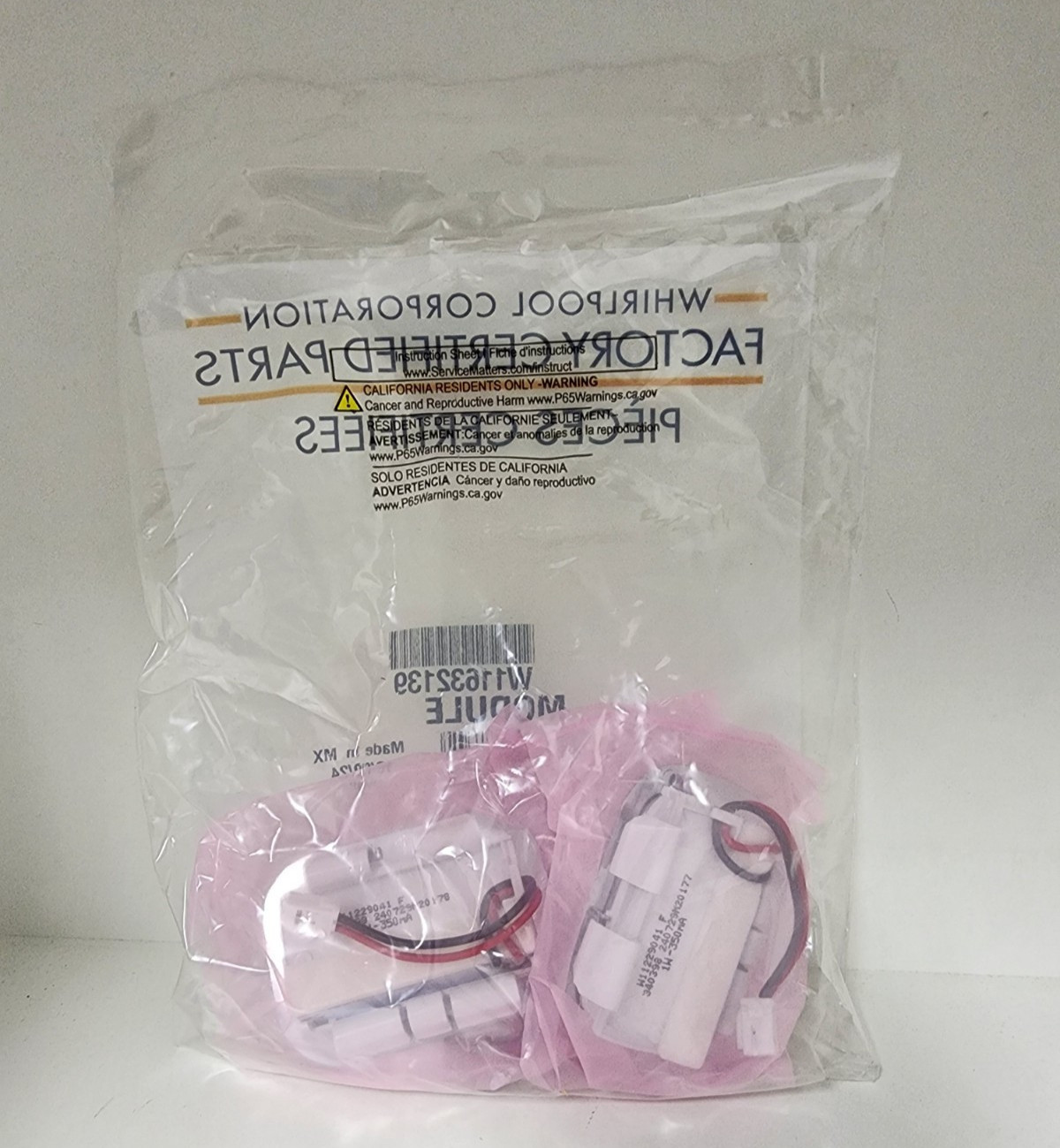Genuine OEM Whirlpool Refrigerator LED Light Module(3 Piece Kit) W11632139 New gallery