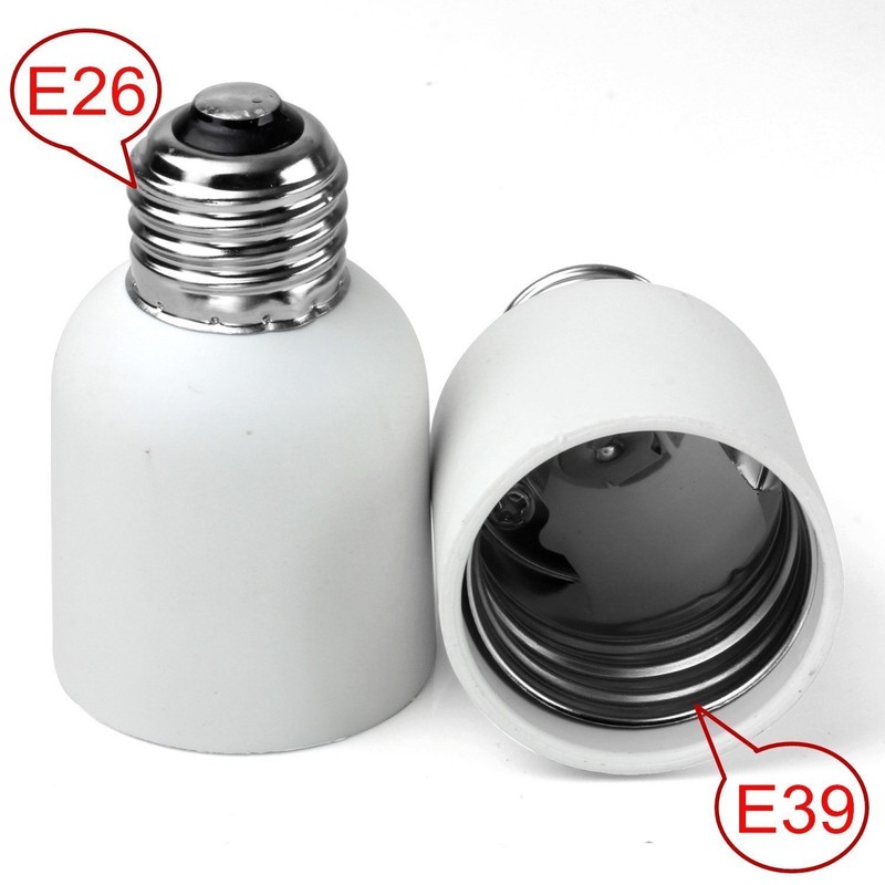 E26 to E39 Medium Screw to Mogul Socket Light Bulb Floor Lamp Adapter Converter gallery