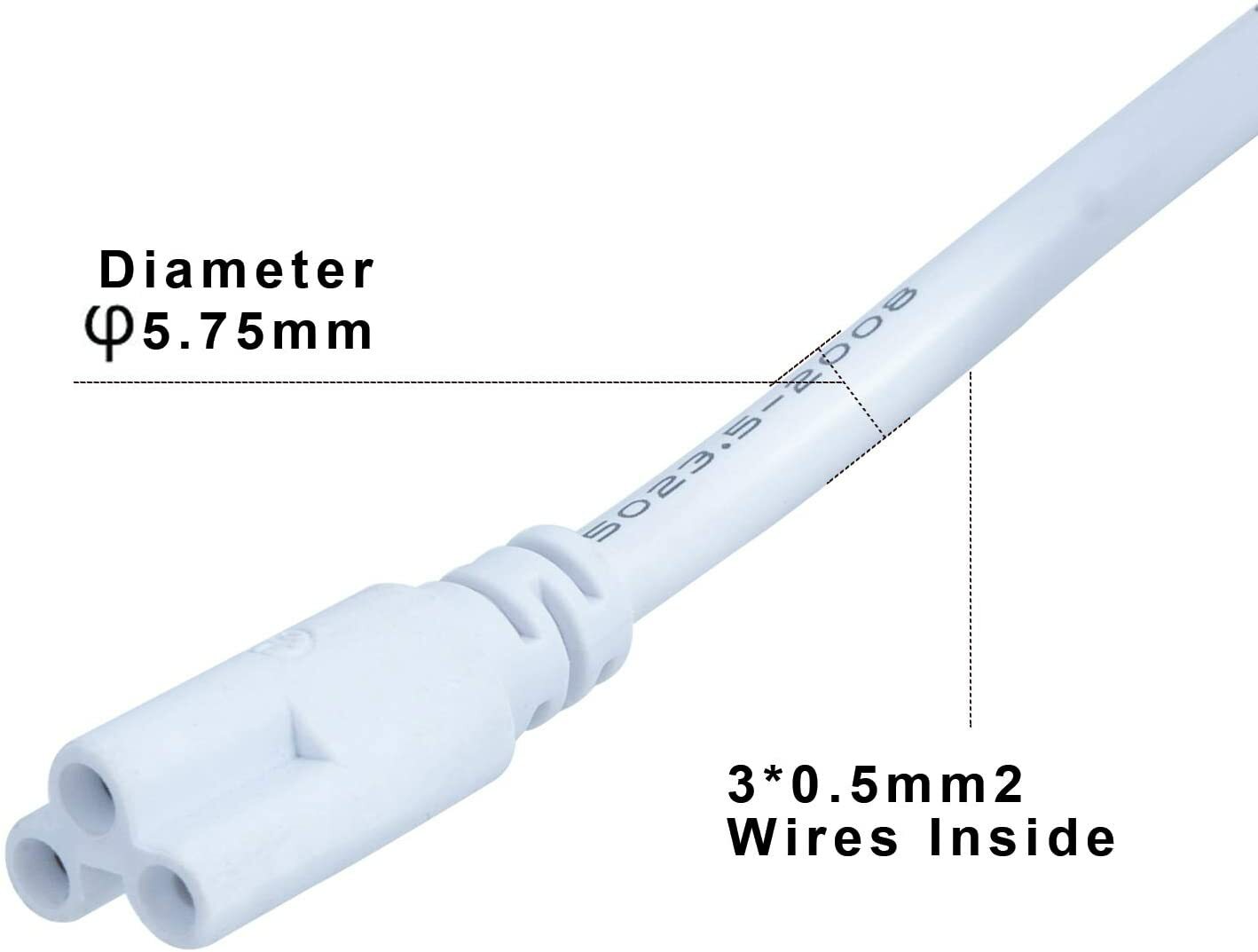 Interconnecting Cable 8 INCH,2FT 3FT 4FT 5FT 10FT LED T8 Tube Light Connector gallery