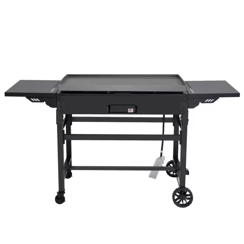 35 In. Flat Top Gas Griddle with a Griddle Cover, 4-Burner Propane Gas Grill Gri gallery