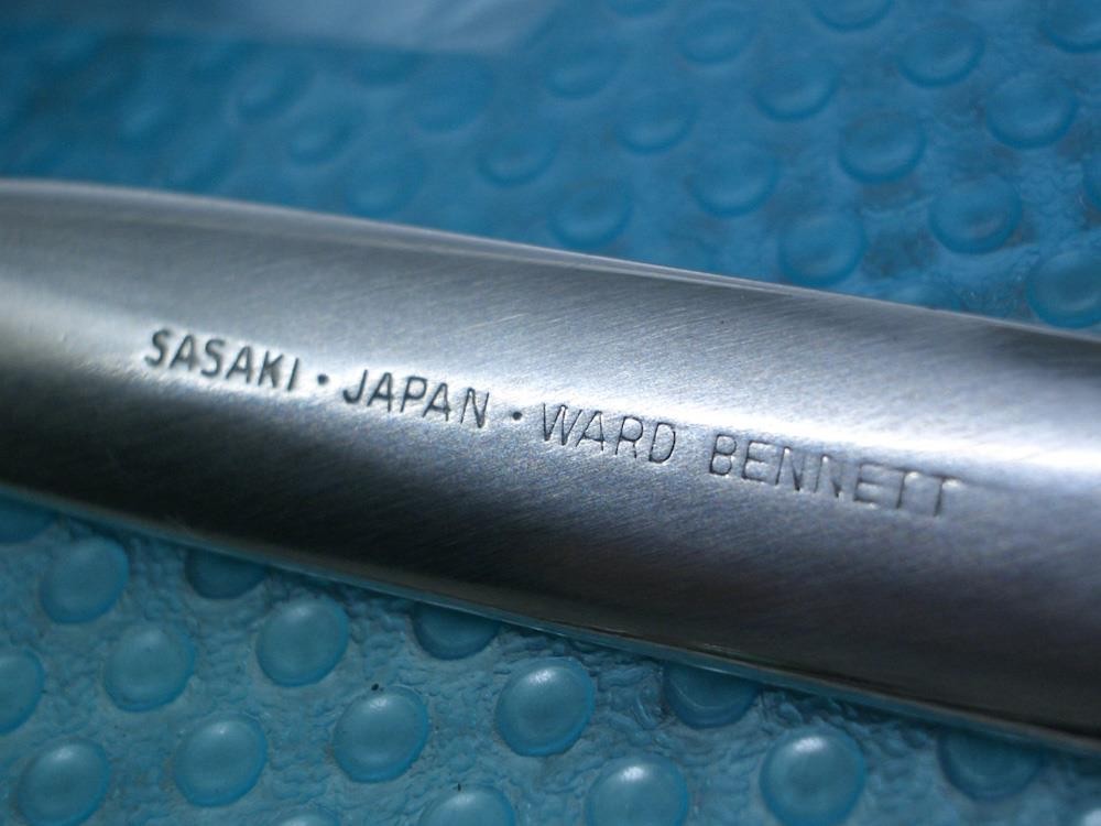 SASAKI Japan DOUBLE HELIX 7 7/8" Dinner Fork - Ward Bennett - New gallery