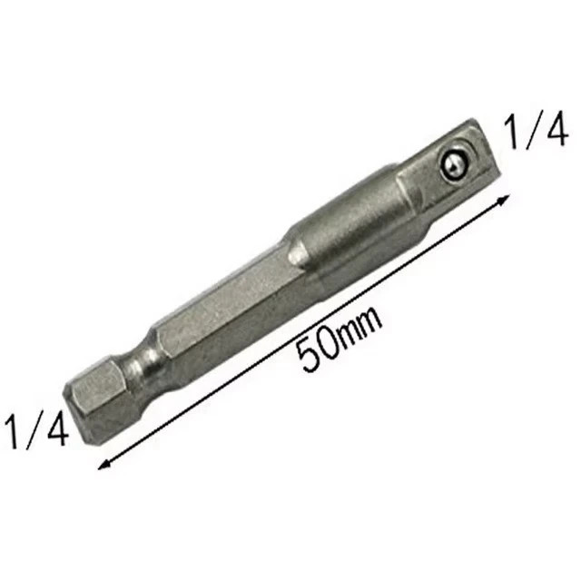 1/4" 3/8" 1/2" Socket Adapter Drill BIts Set Hex Shank Impact Driver Tools - NEW gallery