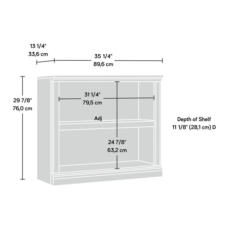 Miscellaneous Storage Bookcase, Oiled Oak finish gallery