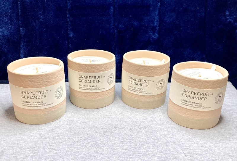 Project 62 Wellness Ceramic Grapefruit+Coriander Candle 9 Oz (Lot Of 4) gallery