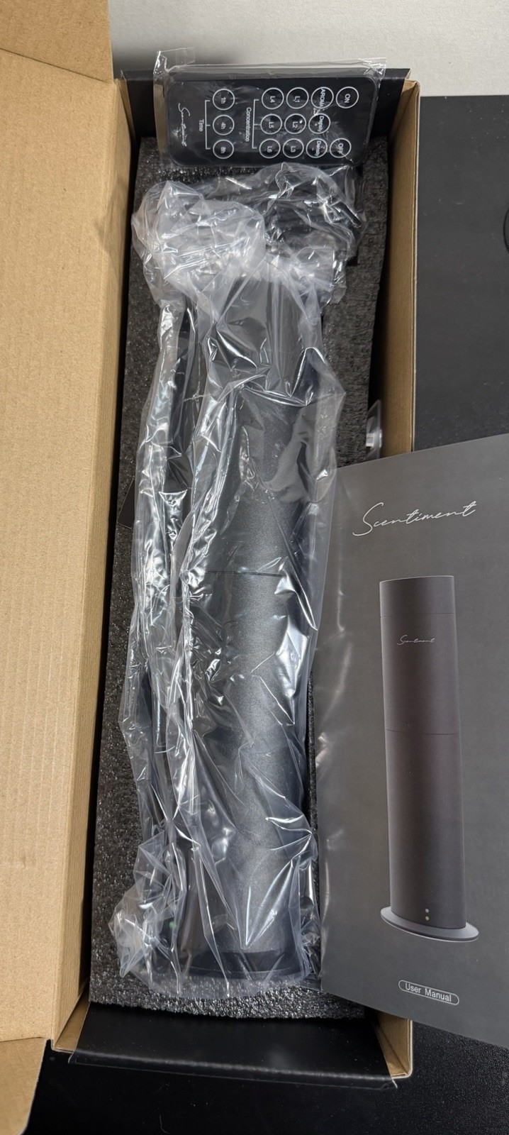 SCENTIMENT OIL DIFFUSER AIR 2 BLACK Aromatherapy Oil Scent Cold-Air Diffusion gallery