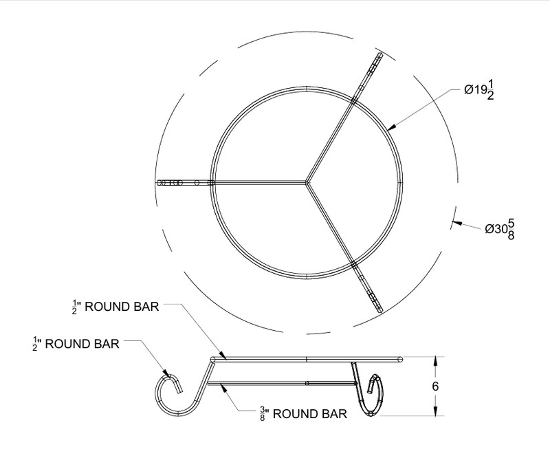 Whiskey Barrel Planter Base (barrel planter not included) gallery