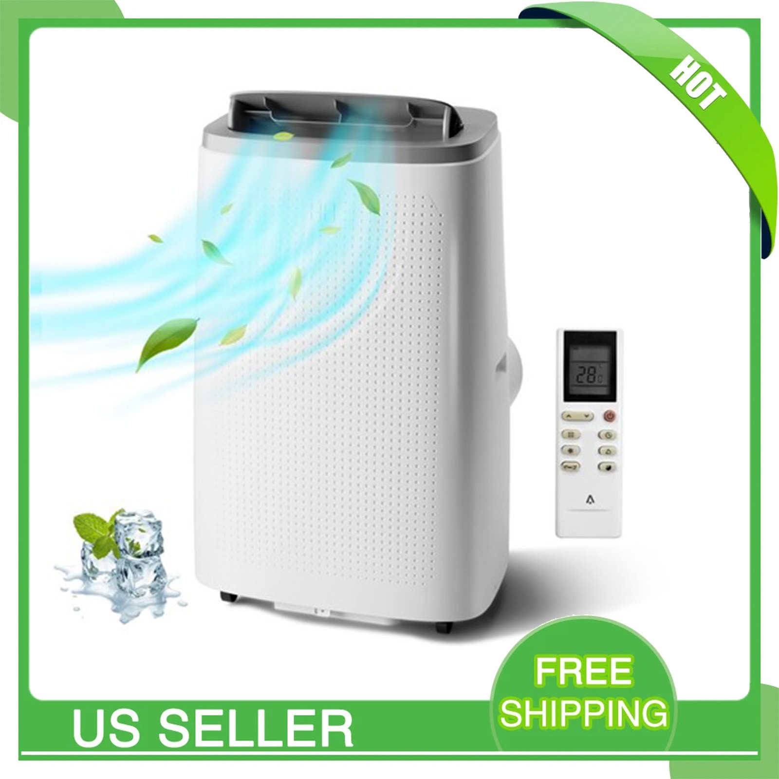14000 BTU Portable Mobile Air Conditioner 3-in-1 AC Unit Cools up to 750 Sq Ft gallery