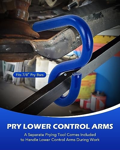 Ball Joint Tool Compatible with Subaru, with Lower Control Arm Prying Tool gallery