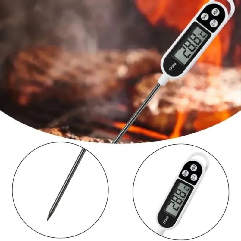 Instant-Read Digital Meat Thermometer Fast For Kitchen Food Cooking BBQ Grilling gallery