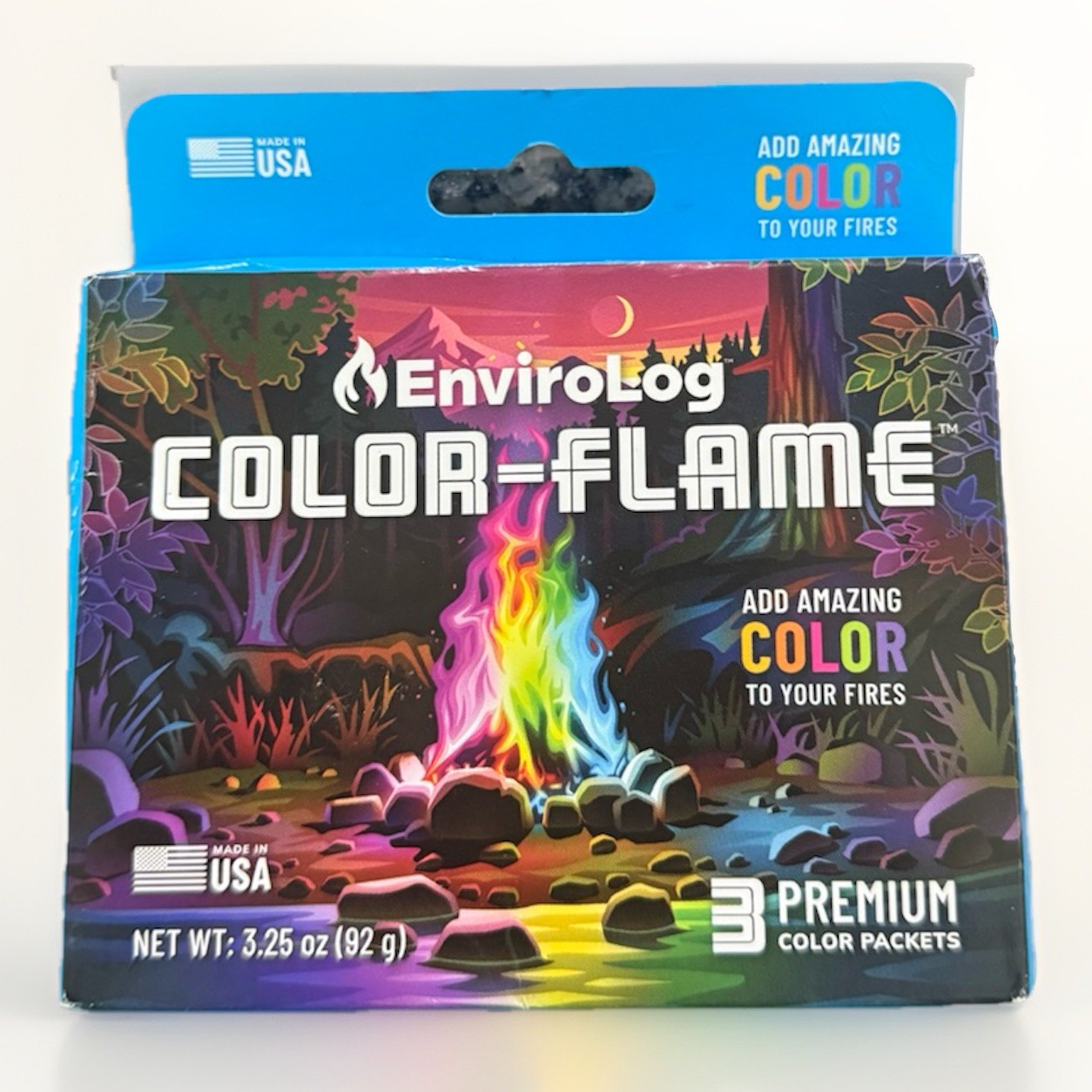 Enviro-Log Color-Flame 3 packets For Wood Fire 60mins New gallery