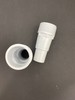 2 Pool Filter Pump HOSE ADAPTER 1 1/4"-1 1/2" Thread 1.5" Fitting PVC White gallery